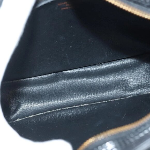 LOUIS VUITTON Epi Jeune Fille MM Shoulder Bag Black M52152 LV Auth ep10520 - Picture 11 of 16